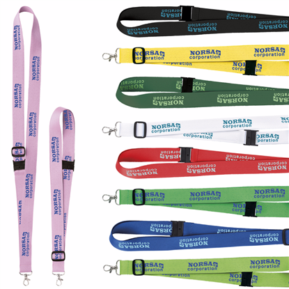 Picture of 1" Adjustable Polyester Lanyard
