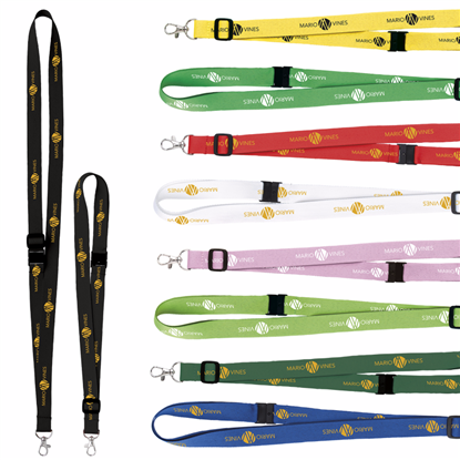 Picture of 3/4" Adjustable Polyester Lanyard