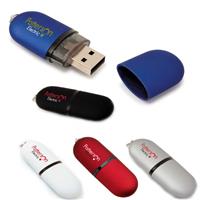 Picture of 1 GB Oval USB 2.0 Flash Drive