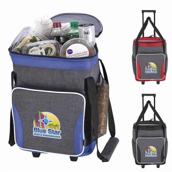 Picture of Koozie® Two-Tone Tailgate Rolling Cooler