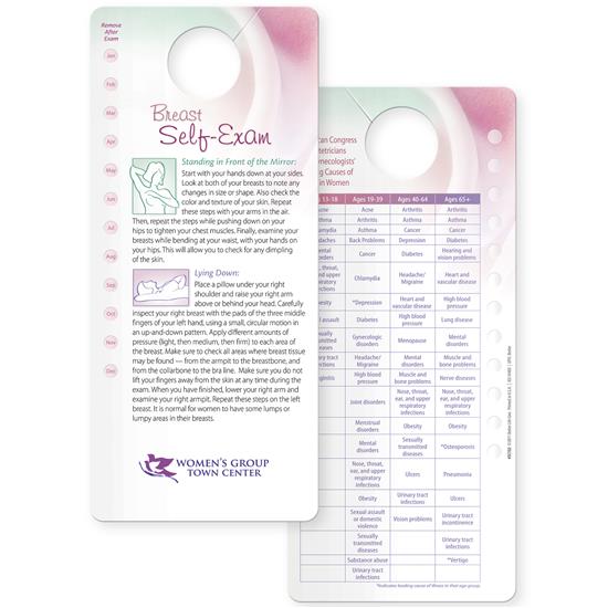 Picture of Breast Self-Exam & Health Chart