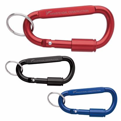 Picture of Keyring Carabiner with Lock