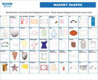 MGSSM20 Magnet Shapes