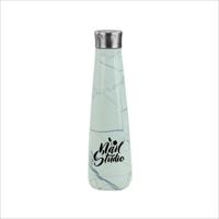 16 oz. Marbled Peristyle Bottle White