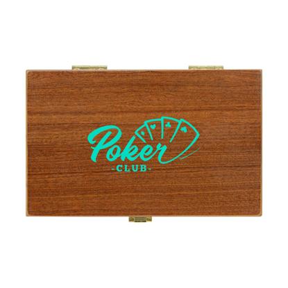 Fun On The Go Games - Poker Chip Box Natural