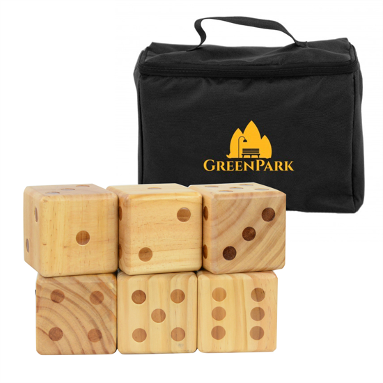 Oversize Wooden Yard Dice Game | Koozie Group