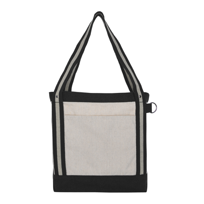 Picture of V Natural™ Striped Recycled Cotton Boat Tote