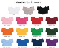 Standard Plush Shirt Colors