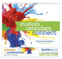 Picture of COLLATERAL KOOZIE GROUP CUSTOM CALENDAR SPIRAL SAMPLE 20XX