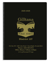 A thoughtful gift for students and educators, this practical planner follows the school year, with 14-months from July through August of the next year