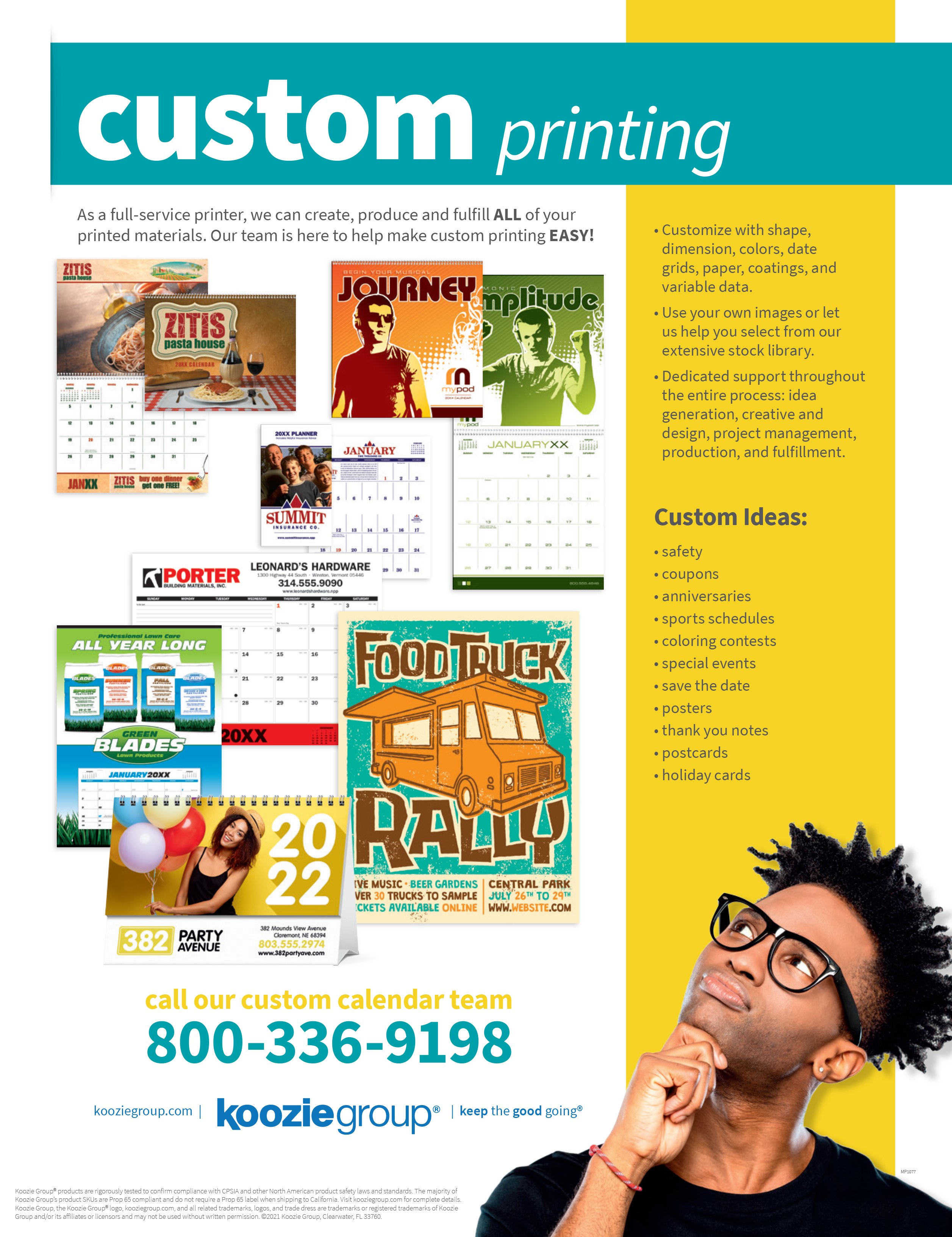 Custom Calendars and Custom Printing Services (.pdf)