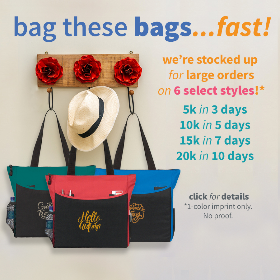 Order these bags fast