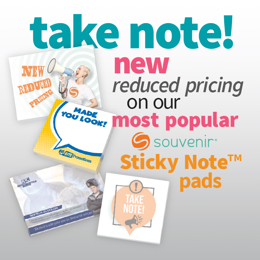 Sticky Note Reduced Pricing